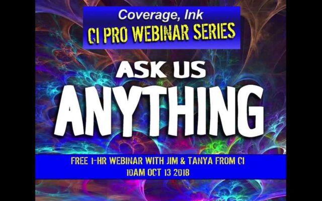 Coverage Ink Ask Us Anything