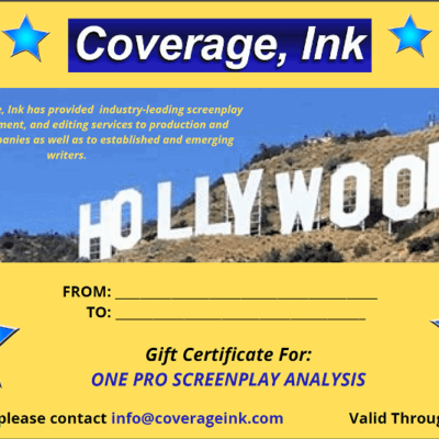 Pro Analysis Gift Certificate