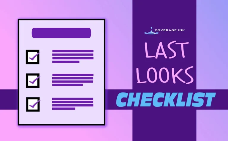 GET PREPPED for GET REPPED: Last Looks Checklist