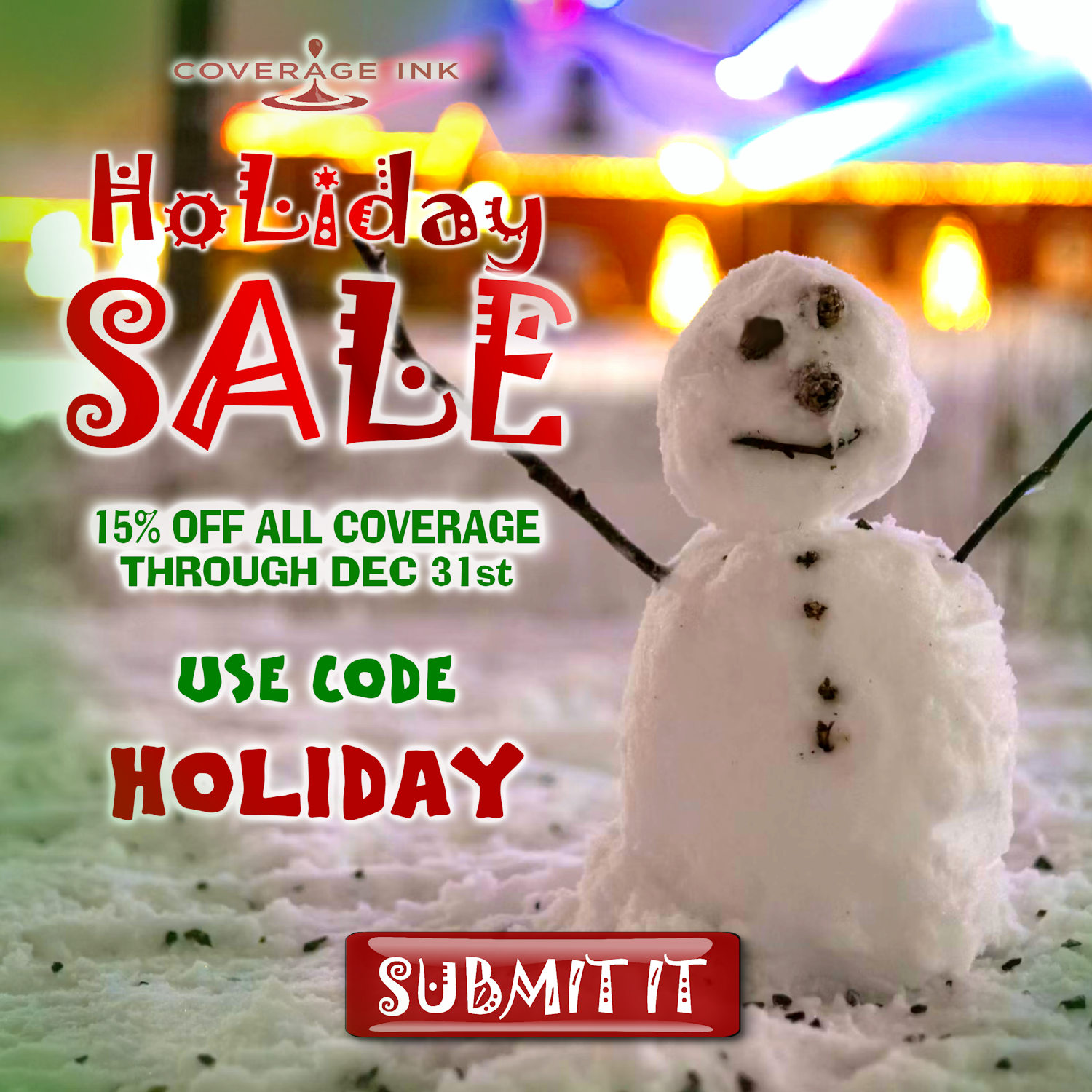 Coverage Ink Sale 2025